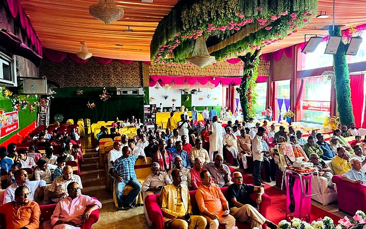 Wide audience view at the program venue